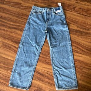 Old Navy Light Wash Relaxed Straight Jeans